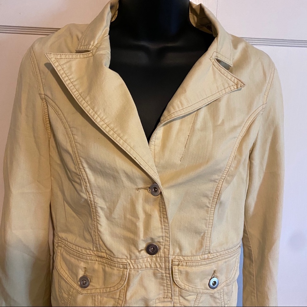 Mossimo Mossissue Medium Yellow Jacket - image 3